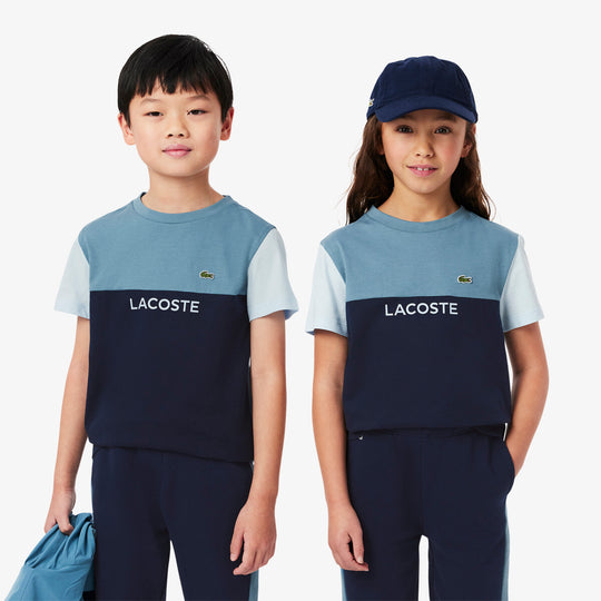 Cotton Colour-Block T-shirt - TJ8440