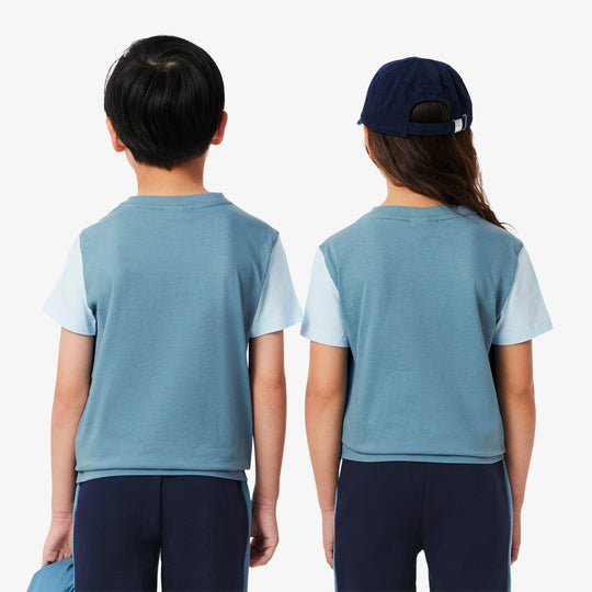Cotton Colour-Block T-shirt - TJ8440