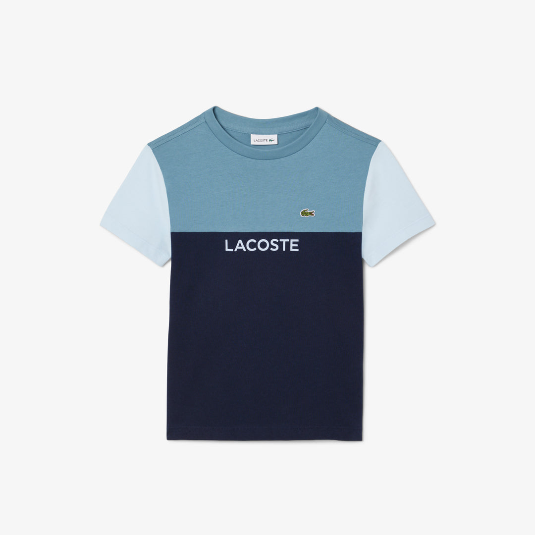Cotton Colour-Block T-shirt - TJ8440