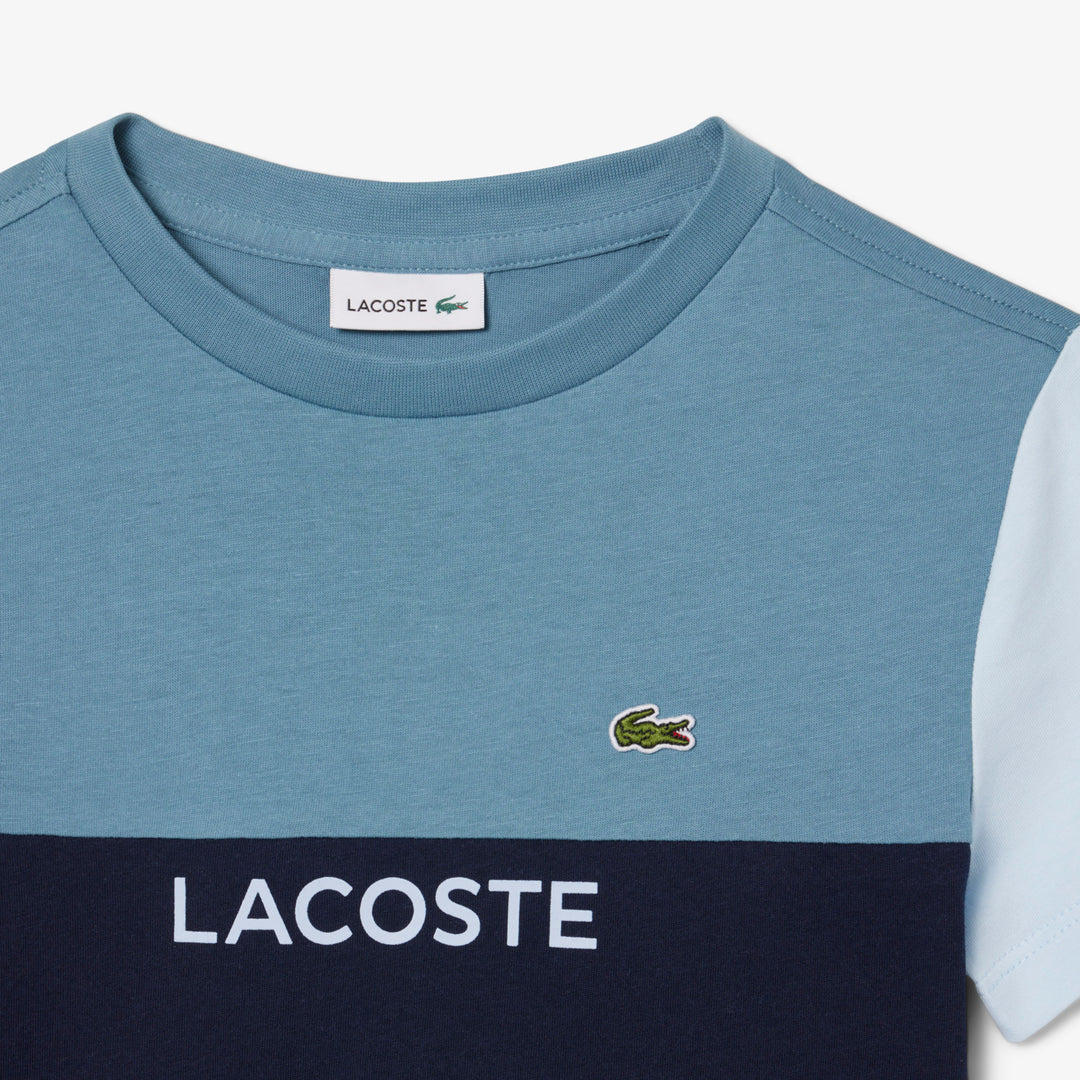 Cotton Colour-Block T-shirt - TJ8440
