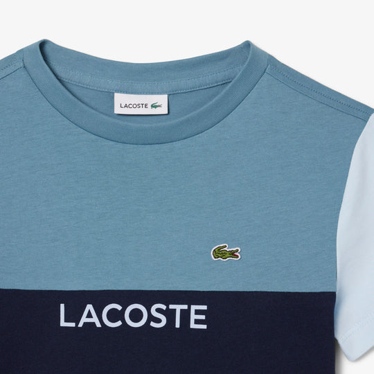 Cotton Colour-Block T-shirt - TJ8440