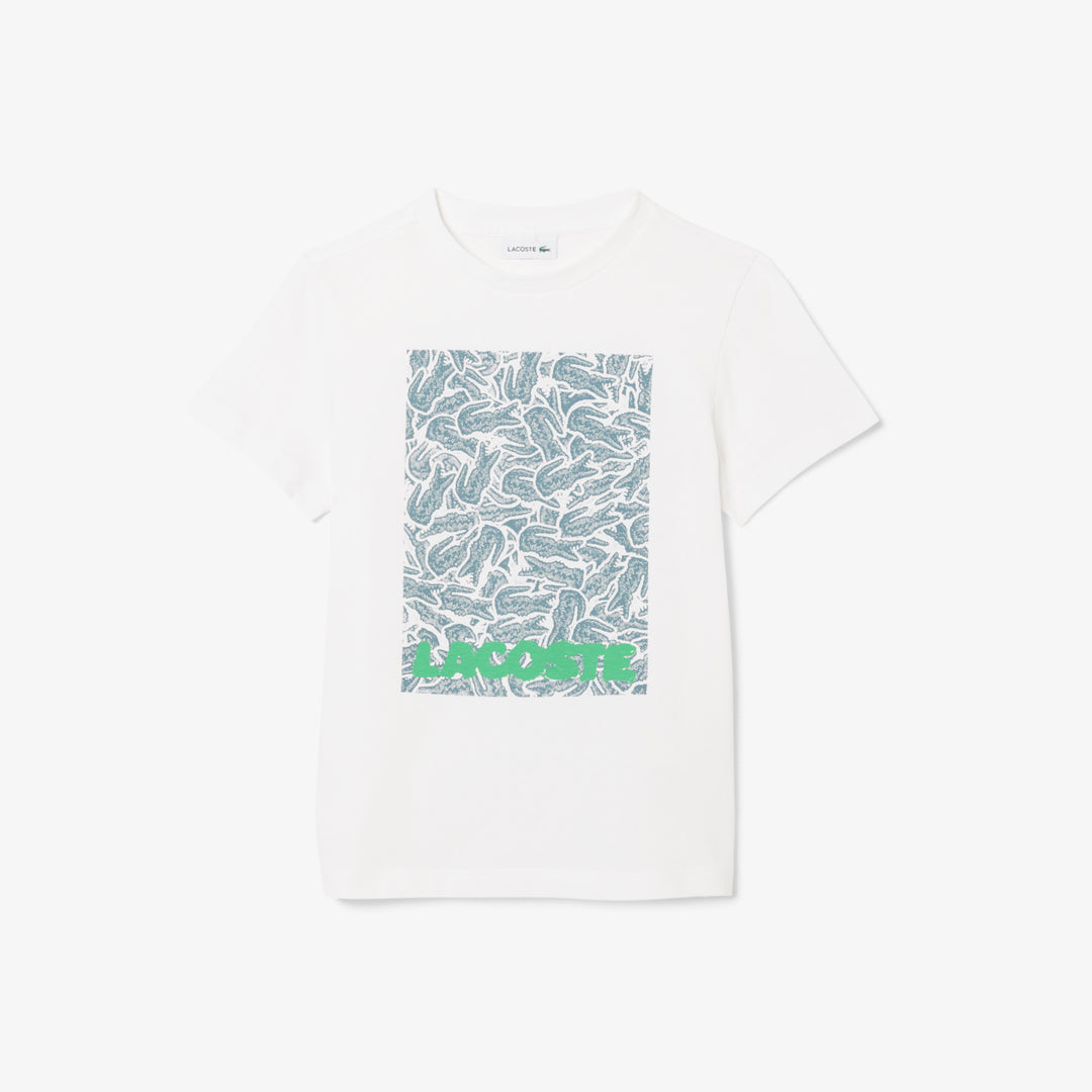 Print Cotton T-shirt - TJ8457