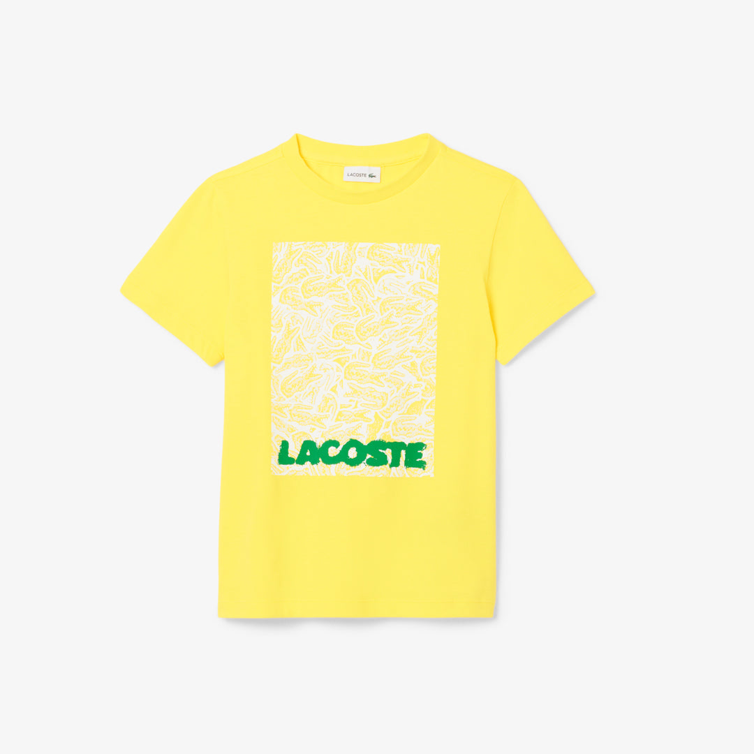 Print Cotton T-shirt - TJ8457