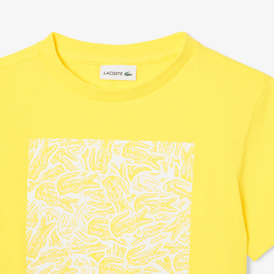 Print Cotton T-shirt - TJ8457