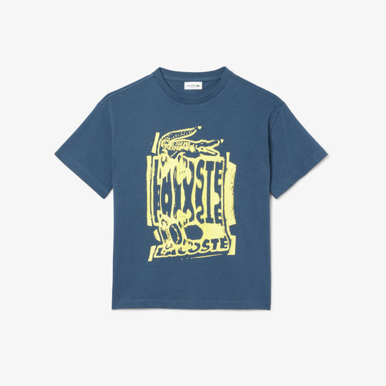 Print Cotton T-shirt - TJ8465