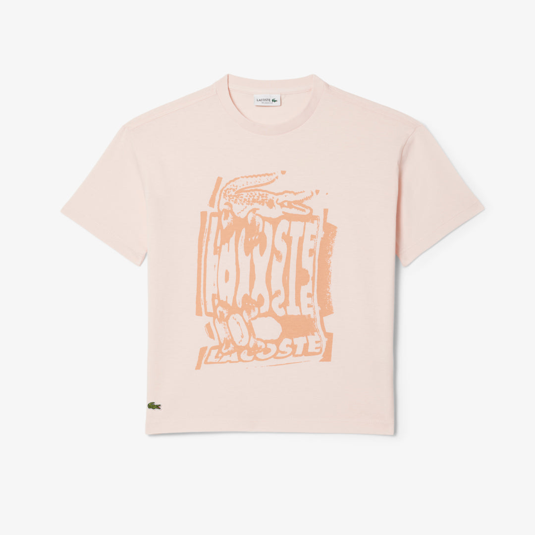 Print Cotton T-shirt - TJ8465