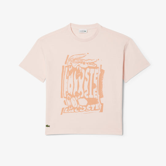 Print Cotton T-shirt - TJ8465