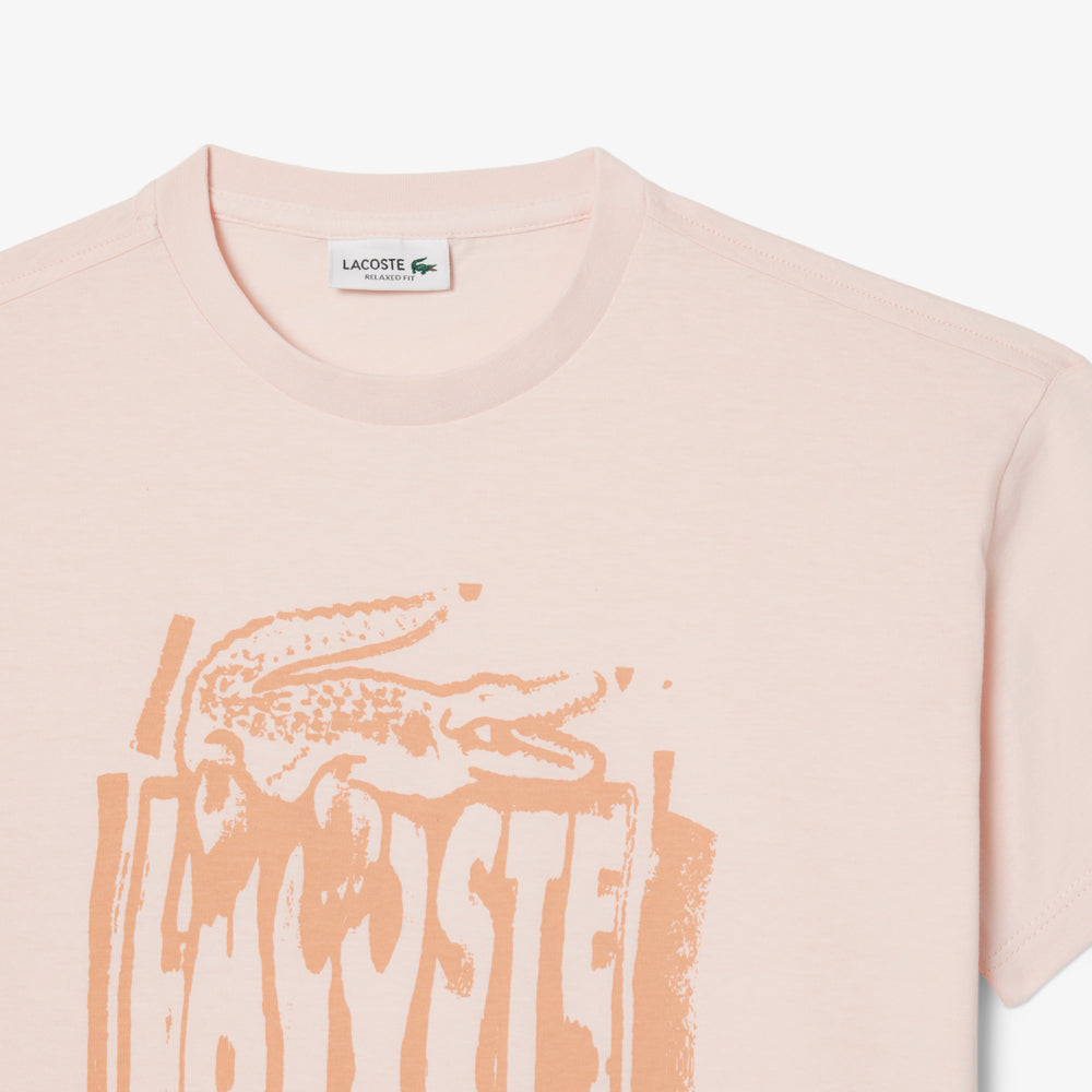 Print Cotton T-shirt - TJ8465