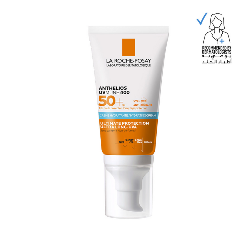 La Roche-Posay Anthelios UVMune 400 Moisturizing Sunscreen SPF50+ 50ml - MYHOLDAL LEBANON