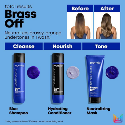 Brass Off Shampoo 300 Ml For Brassy Hair