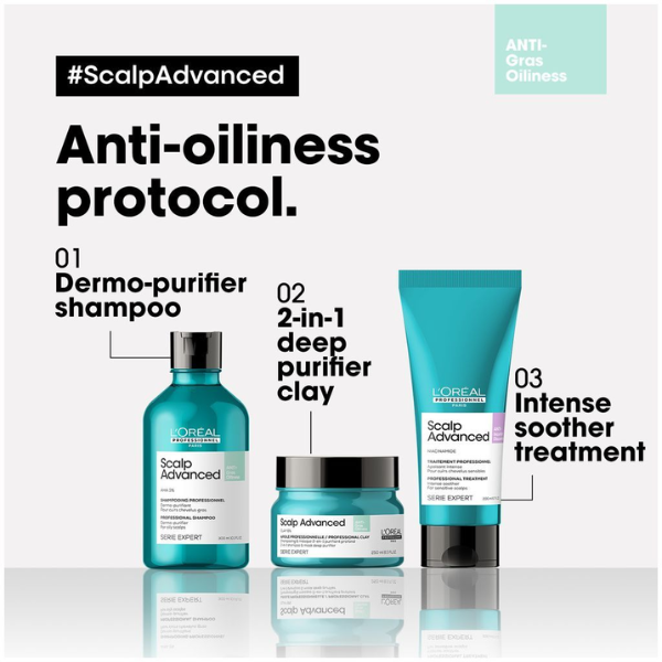 Scalp Advanced Anti-Oiliness Clay For Oily Scalp Serie Expert 250 Ml