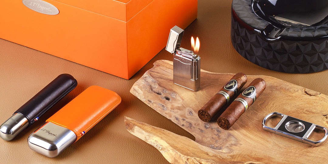 S.T.Dupont Lebanon | Myholdal | Cigar Accessories Kit | Lighters | Cigar Cutter | Luxury Products | Minijet | Maxijet | Limited Edition