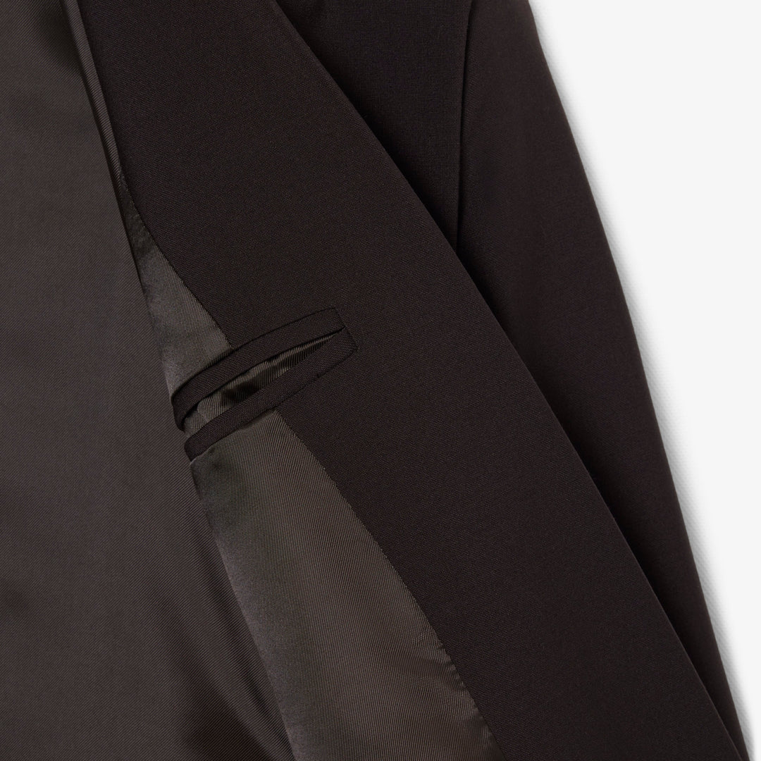 Embroidered Logo Slim Fit Wool Blazer - VF4244