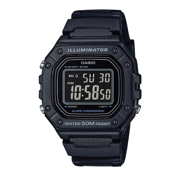 Casio Digital Unisex Watch W-218H-1BVDF