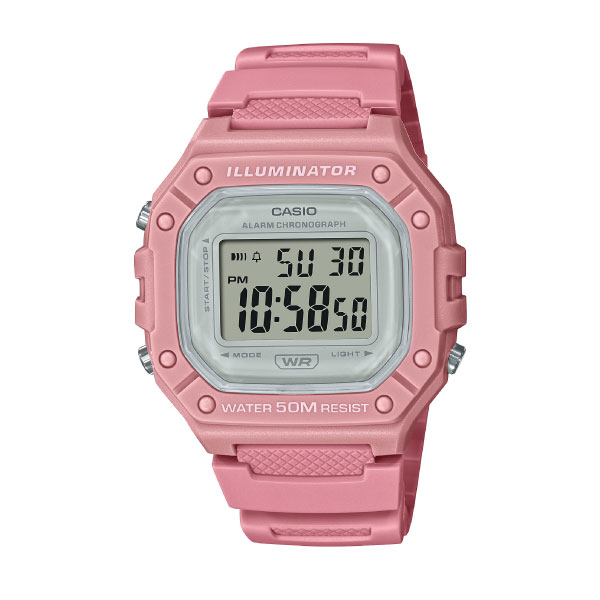 CASIO DIGITAL WOMEN WATCH W-218HC-4AVDF