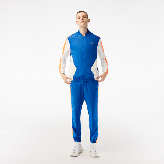 Men’s Lacoste Tennis Inset Crew Neck Jogger Set