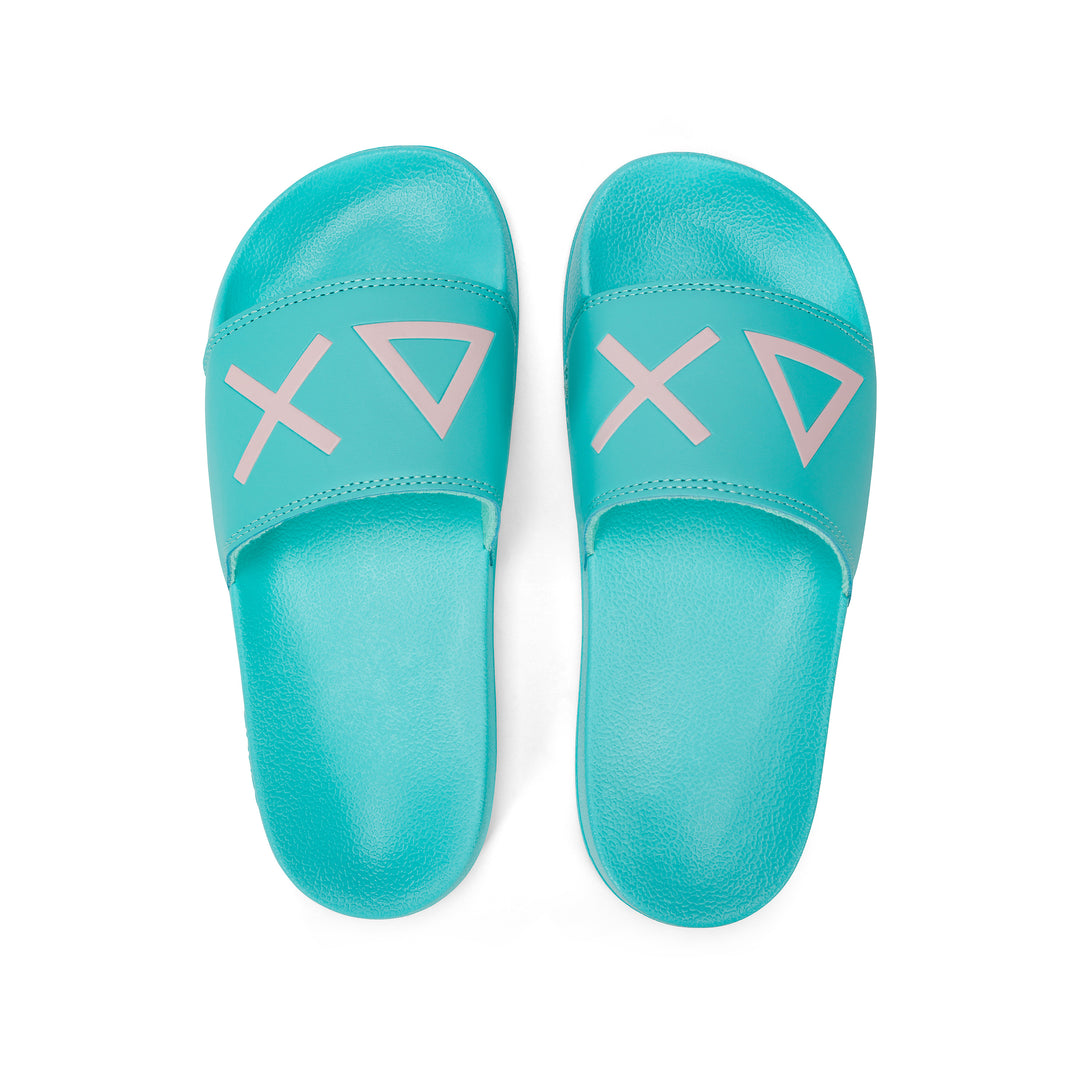 SUN68 ACQUA LOGO SLIPPERS FOR WOMEN