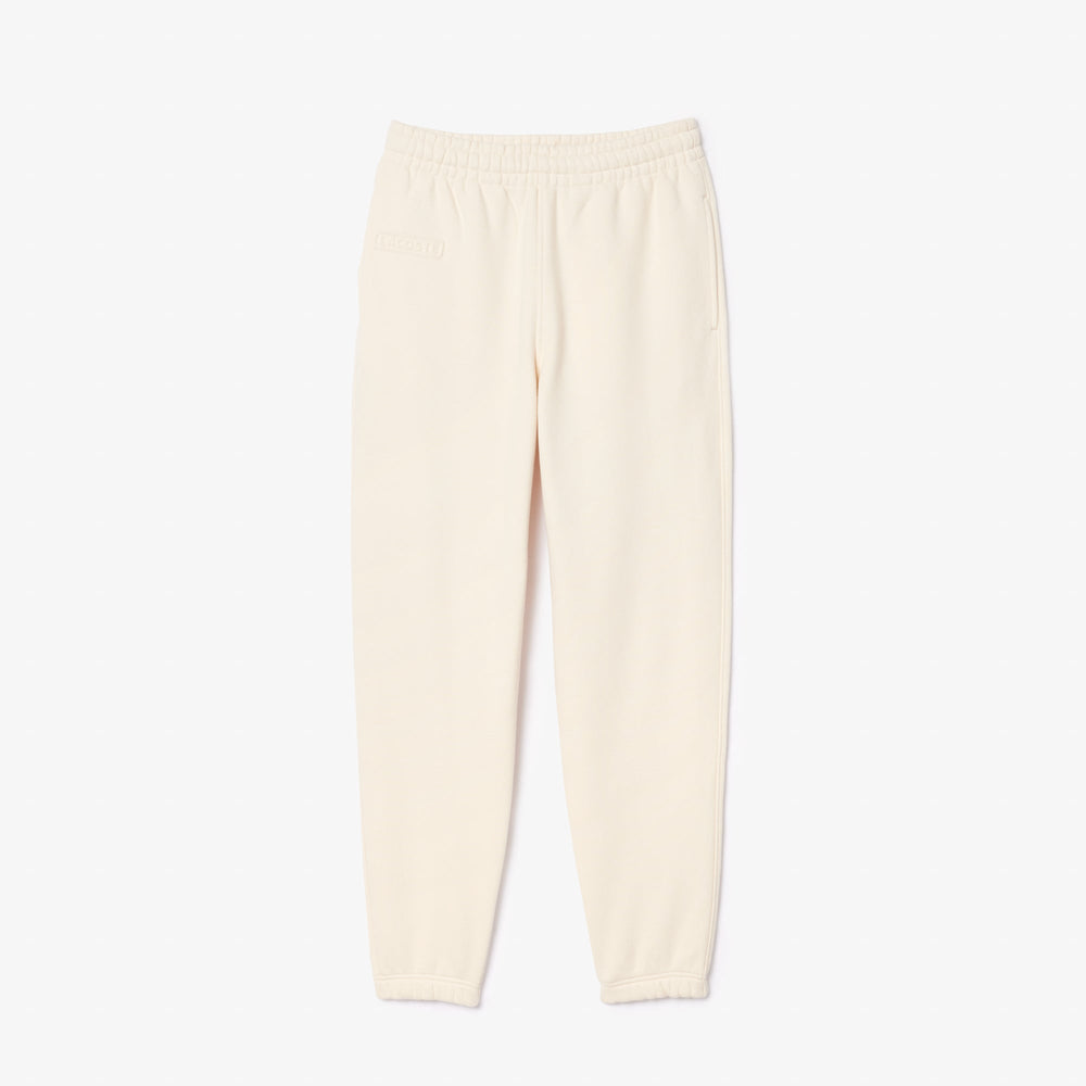 Embossed Logo Fleece Pants-XF0353