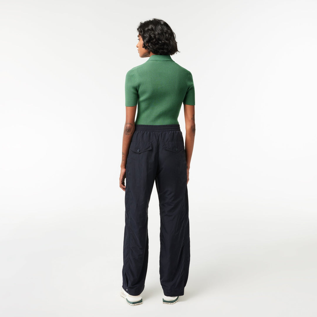 Wide Leg Nylon Track Pants  - XF0753
