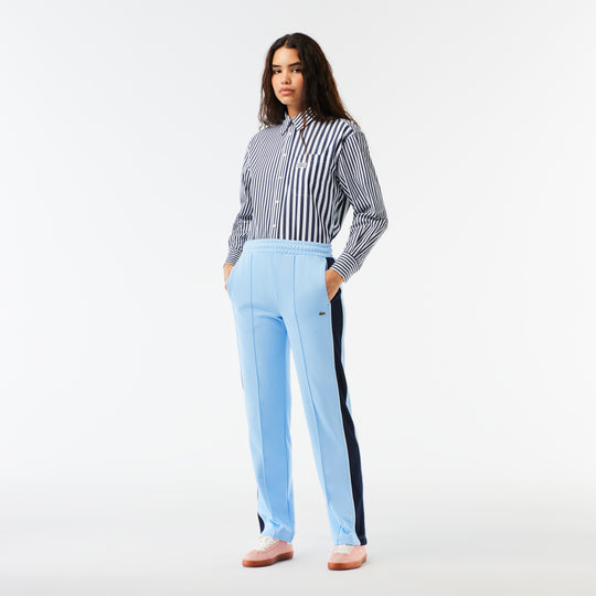 Colourblock Interlock Cotton Track Pants - XF1651