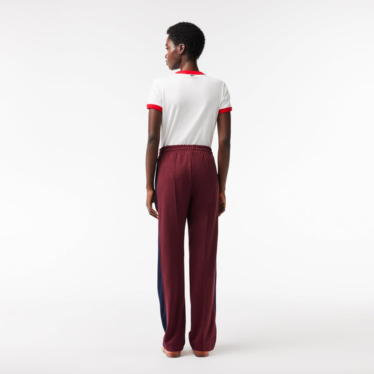 Colourblock Interlock Cotton Track Pants - XF1651