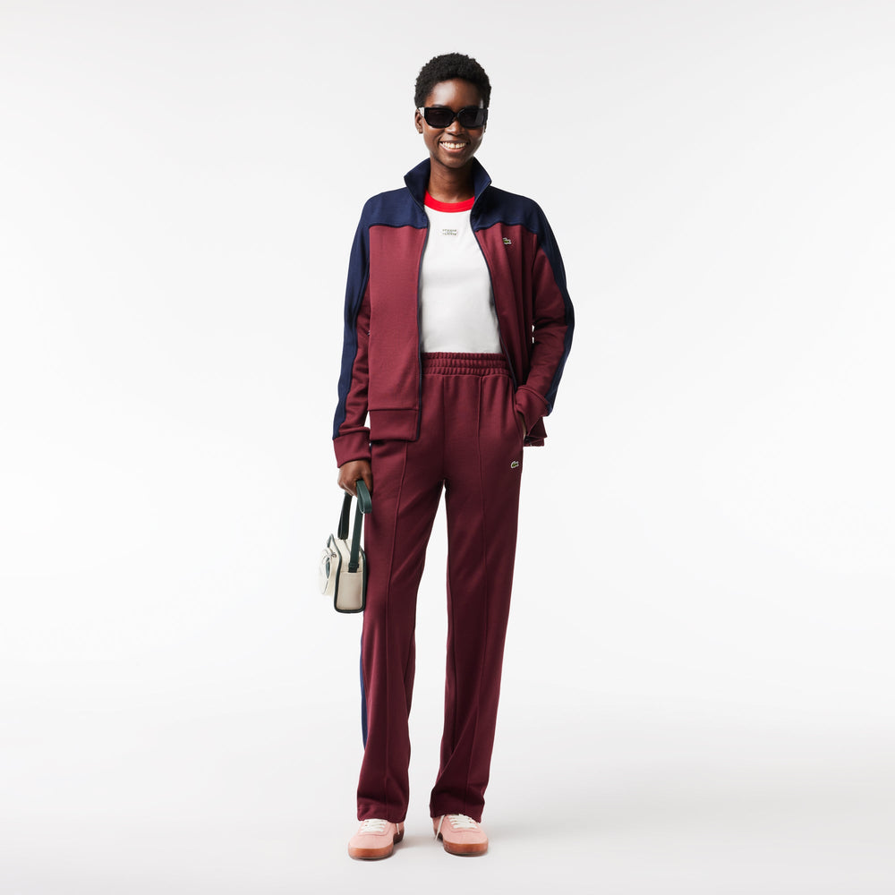 Colourblock Interlock Cotton Track Pants - XF1651
