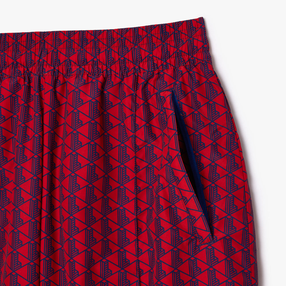 Monogram Print Ombre Track Pants - XF3501