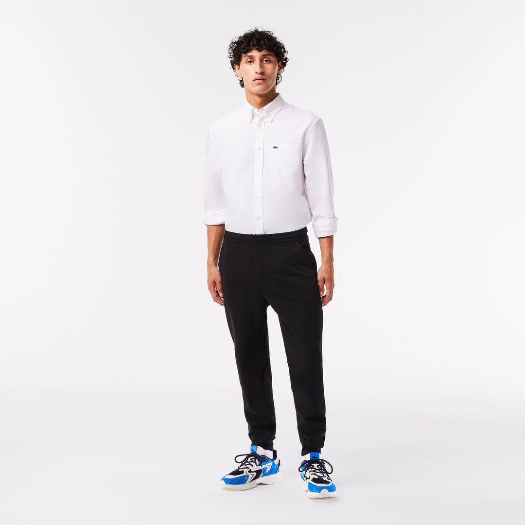 Men’s Slim Fit Heathered Cotton Blend Tracksuit Trousers - XH1776