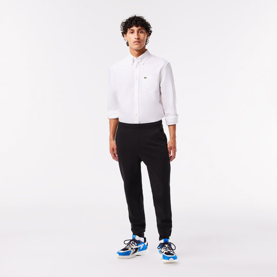 Men’s Slim Fit Heathered Cotton Blend Tracksuit Trousers - XH1776
