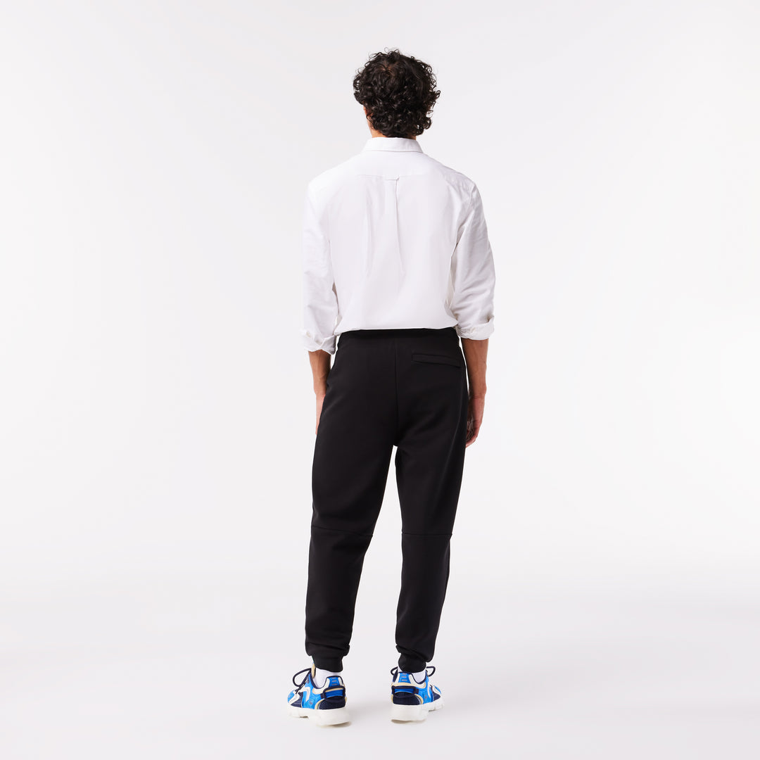 Men’s Slim Fit Heathered Cotton Blend Tracksuit Trousers - XH1776