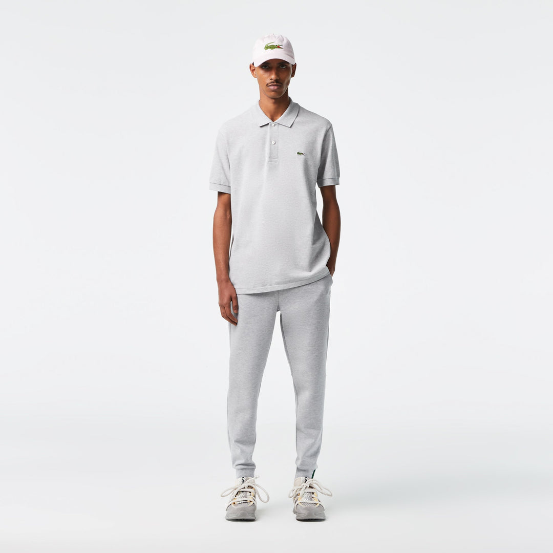 Shop The Latest Collection Of Lacoste Men’S Slim Fit Heathered Cotton Blend Tracksuit Trousers - Xh1776 In Lebanon