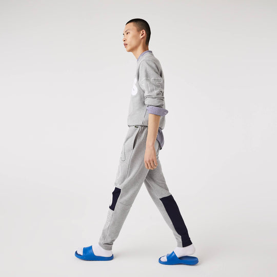 Men's Heritage Destructured Branding Cotton Fleece Joggers