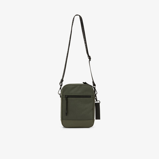 Dark military green nylon Everyday crossbody bag