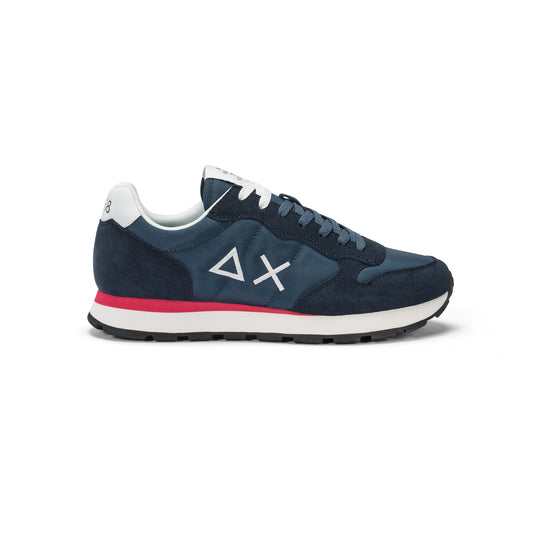 SUN68 TOM SOLID NAVY BLUE SNEAKERS FOR MEN - MYHOLDAL LEBANON