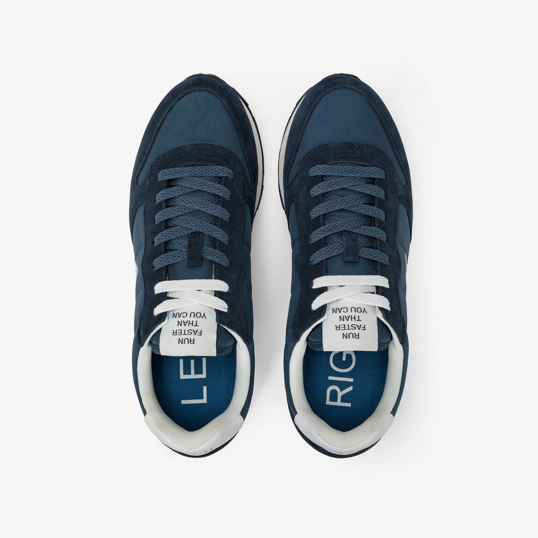 SUN68 TOM SOLID NAVY BLUE SNEAKERS FOR MEN - MYHOLDAL LEBANON