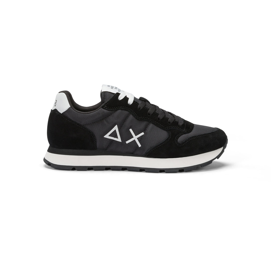 SUN68 TOM SOLID BLACK SNEAKERS FOR MEN - MYHOLDAL LEBANON