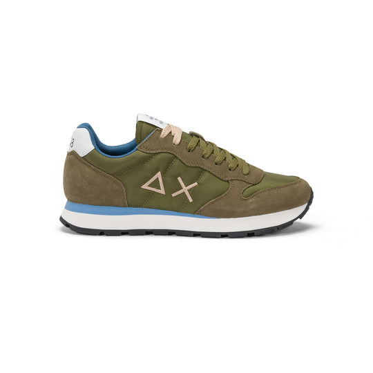 SUN68 TOM SOLID MILITARY SNEAKERS FOR MEN