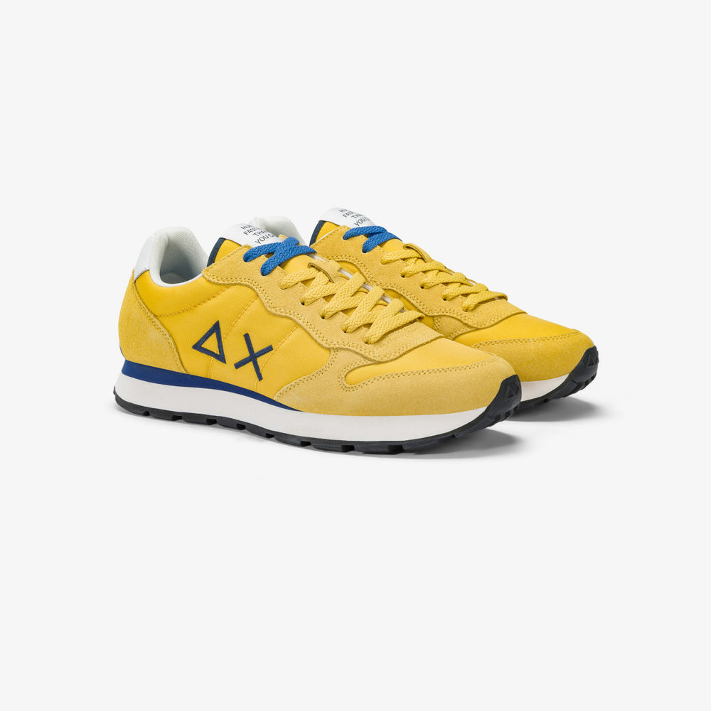 SUN68 TOM SOLID YELLOW SNEAKERS FOR MEN - MYHOLDAL LEBANON