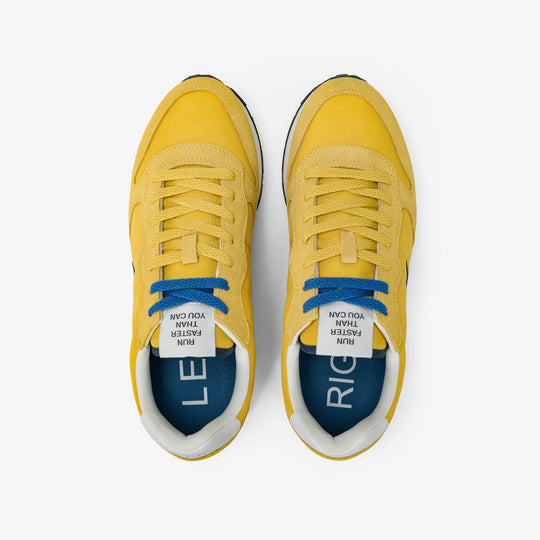 SUN68 TOM SOLID YELLOW SNEAKERS FOR MEN - MYHOLDAL LEBANON
