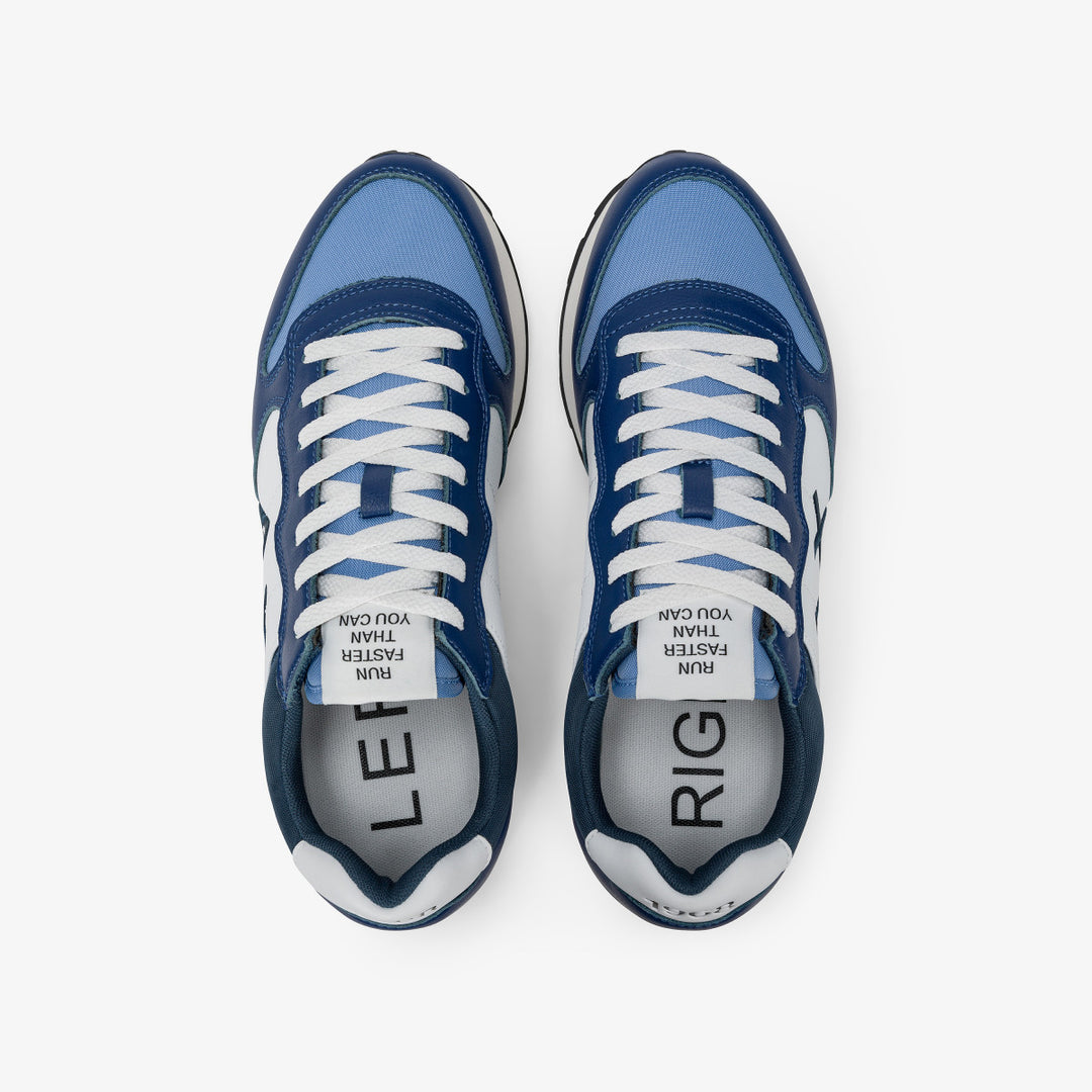 SUN68 TOM COLOR NAVY BLUE SNEAKERS FOR MEN