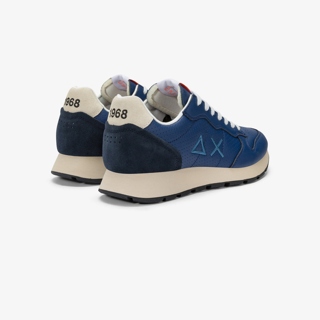 SUN68 TOM CLASSIC NAVY BLUE SNEAKERS FOR MEN