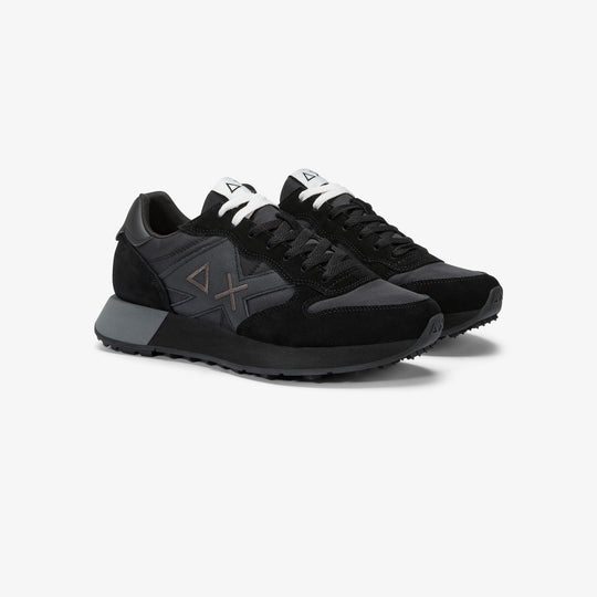 SUN68 JAKI 2.0 BICOLOR BLACK/BLACK SNEAKERS FOR MEN