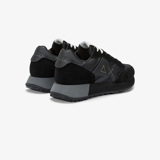 SUN68 JAKI 2.0 BICOLOR BLACK/BLACK SNEAKERS FOR MEN