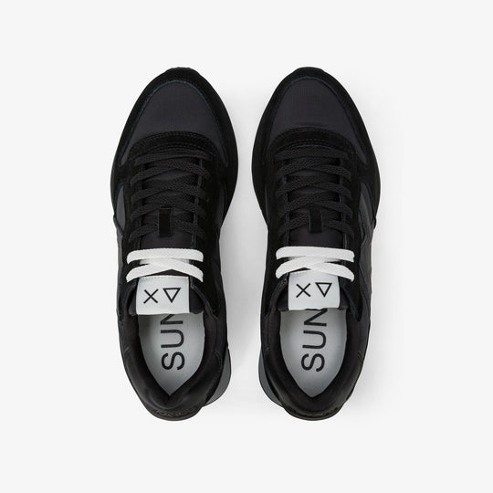 SUN68 JAKI 2.0 BICOLOR BLACK/BLACK SNEAKERS FOR MEN
