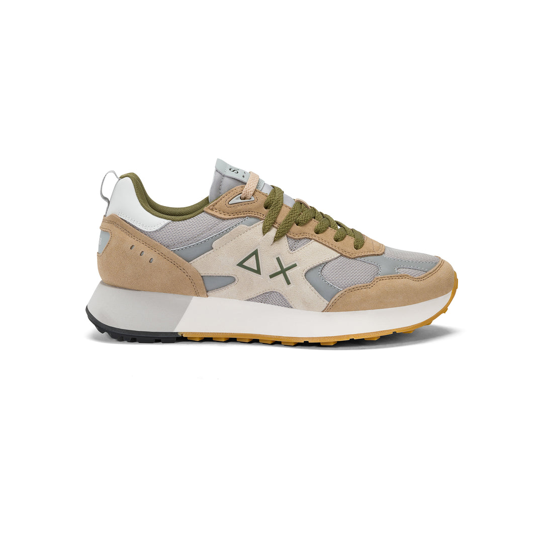 SUN68 JAKI OUTDOOR BEIGE SNEAKERS FOR MEN
