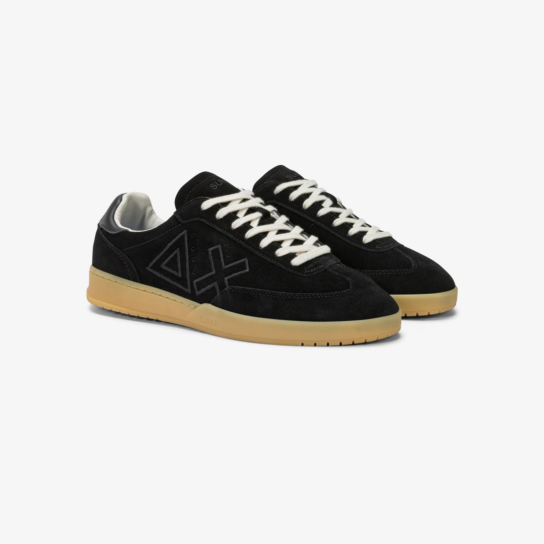 SUN68 CALIFORNIA SUN BLACK SNEAKERS FOR MEN