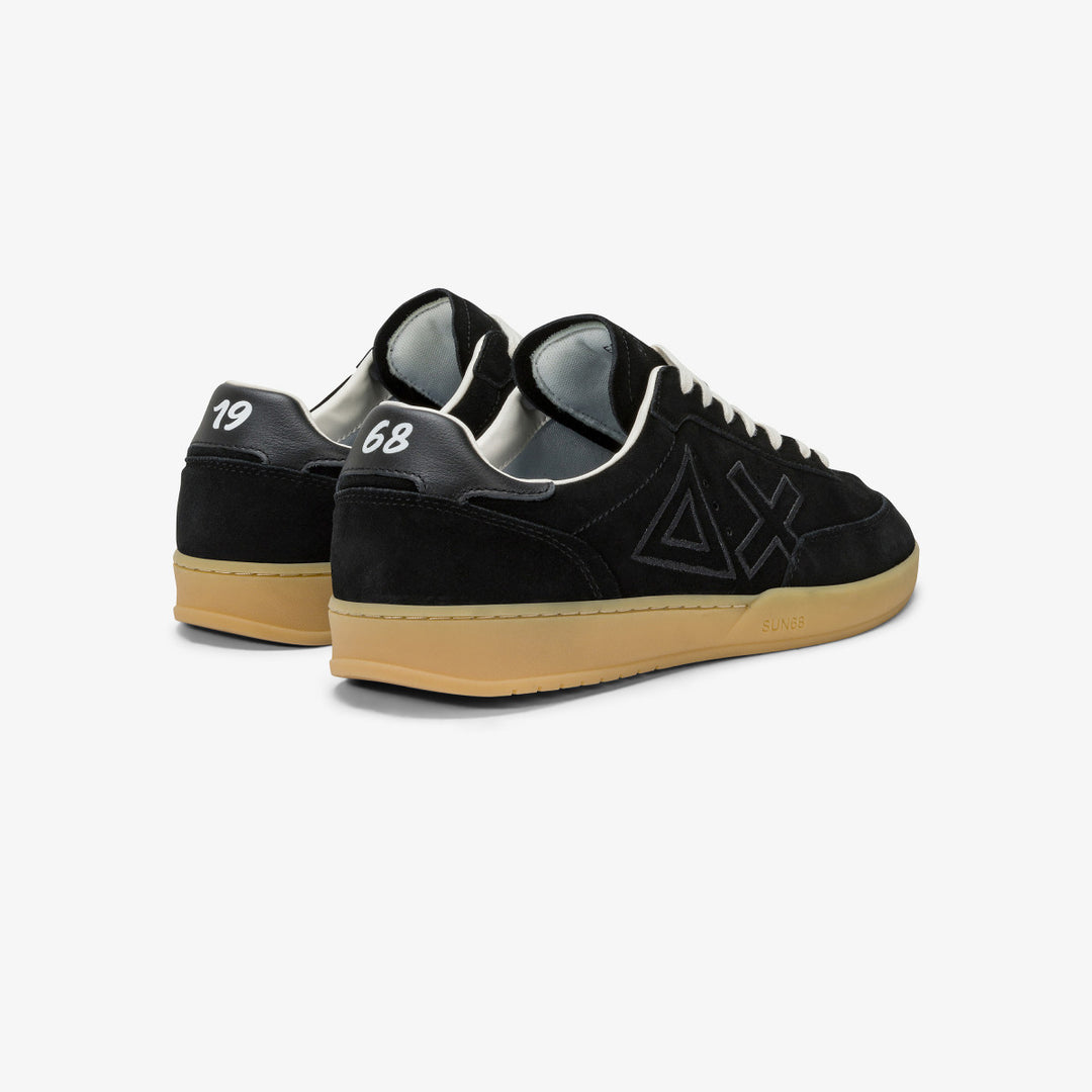 SUN68 CALIFORNIA SUN BLACK SNEAKERS FOR MEN