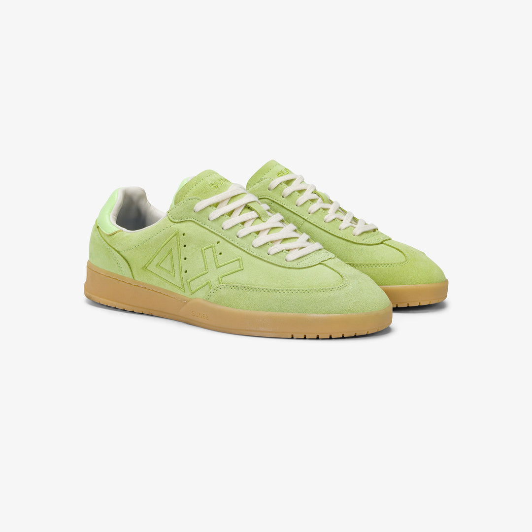 SUN68 CALIFORNIA SUN LIME SNEAKERS FOR MEN