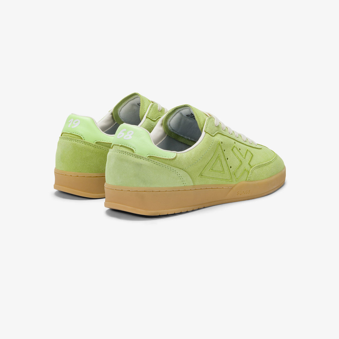 SUN68 CALIFORNIA SUN LIME SNEAKERS FOR MEN