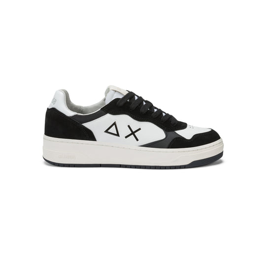SUN68 BIG BASKET BLACK SNEAKERS FOR MEN